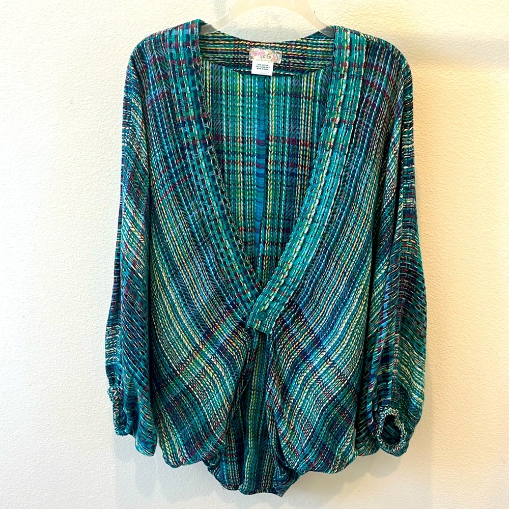 Gorgeous Woven Free People Top Size M/L, Perfect Condition